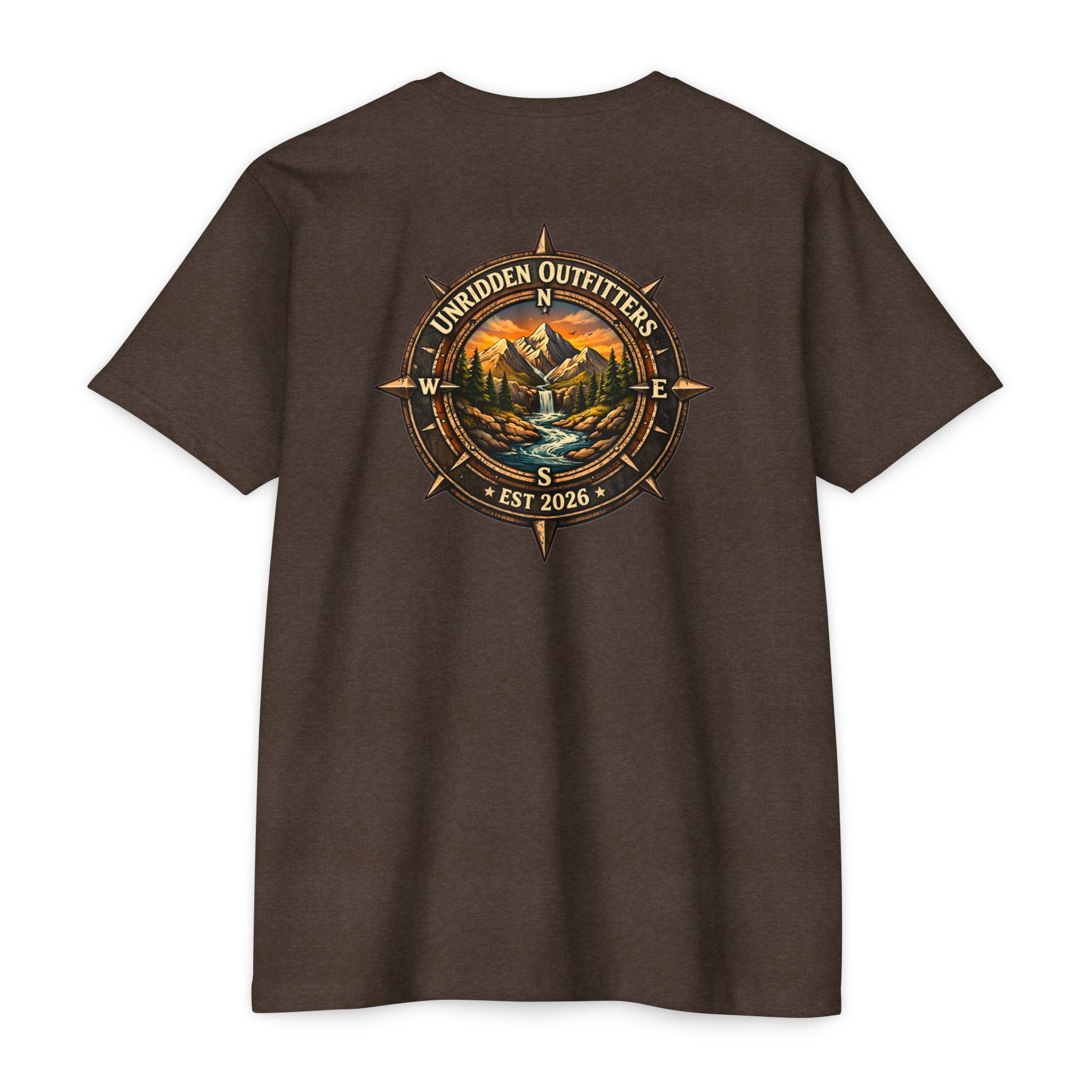Unridden Outfitters Compass Mountain T-Shirt