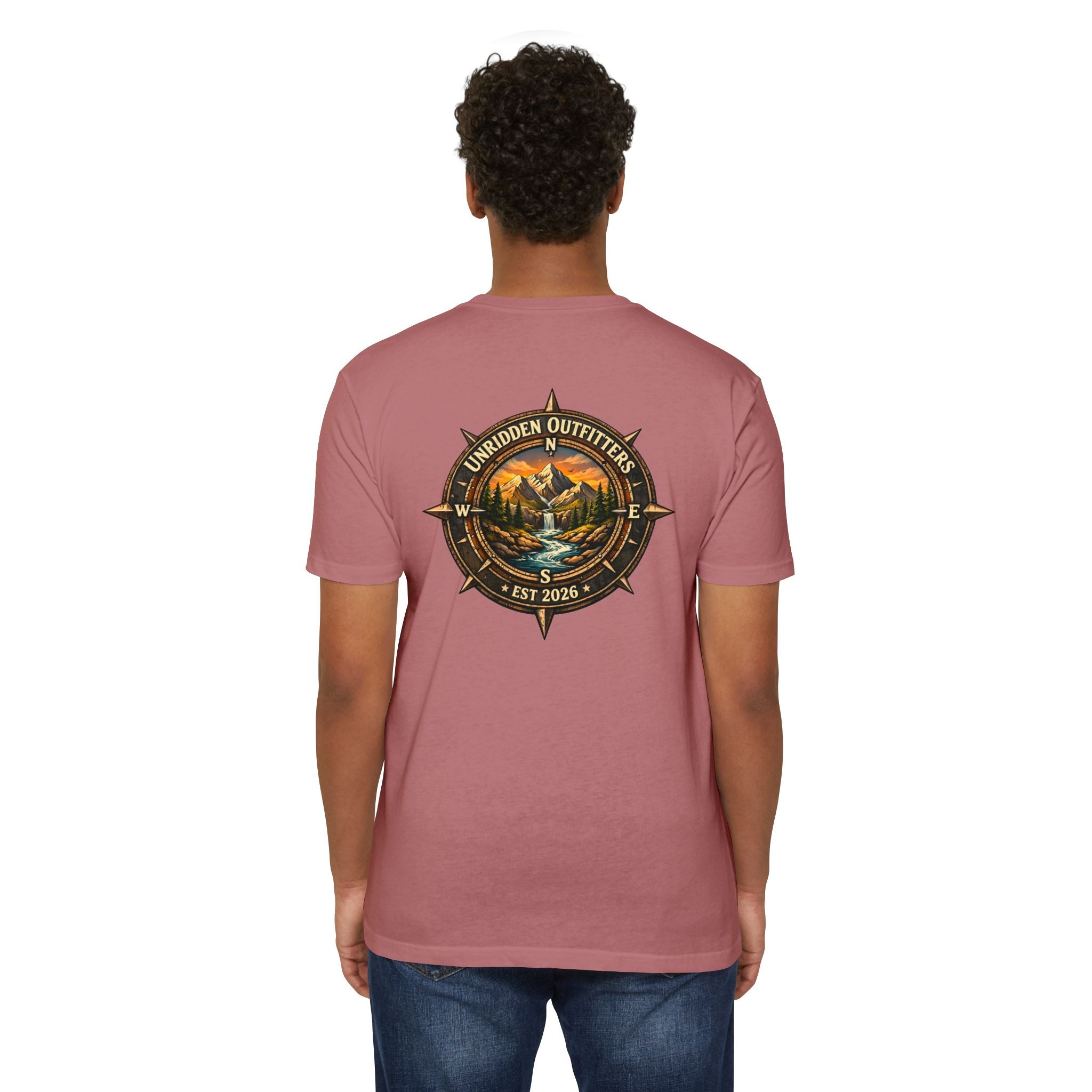 Unridden Outfitters Compass Mountain T-Shirt