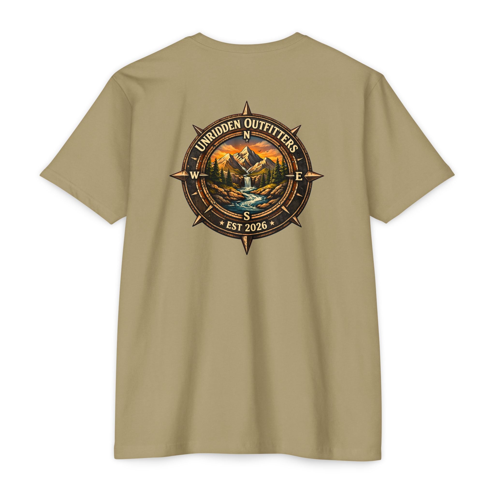 Unridden Outfitters Compass Mountain T-Shirt