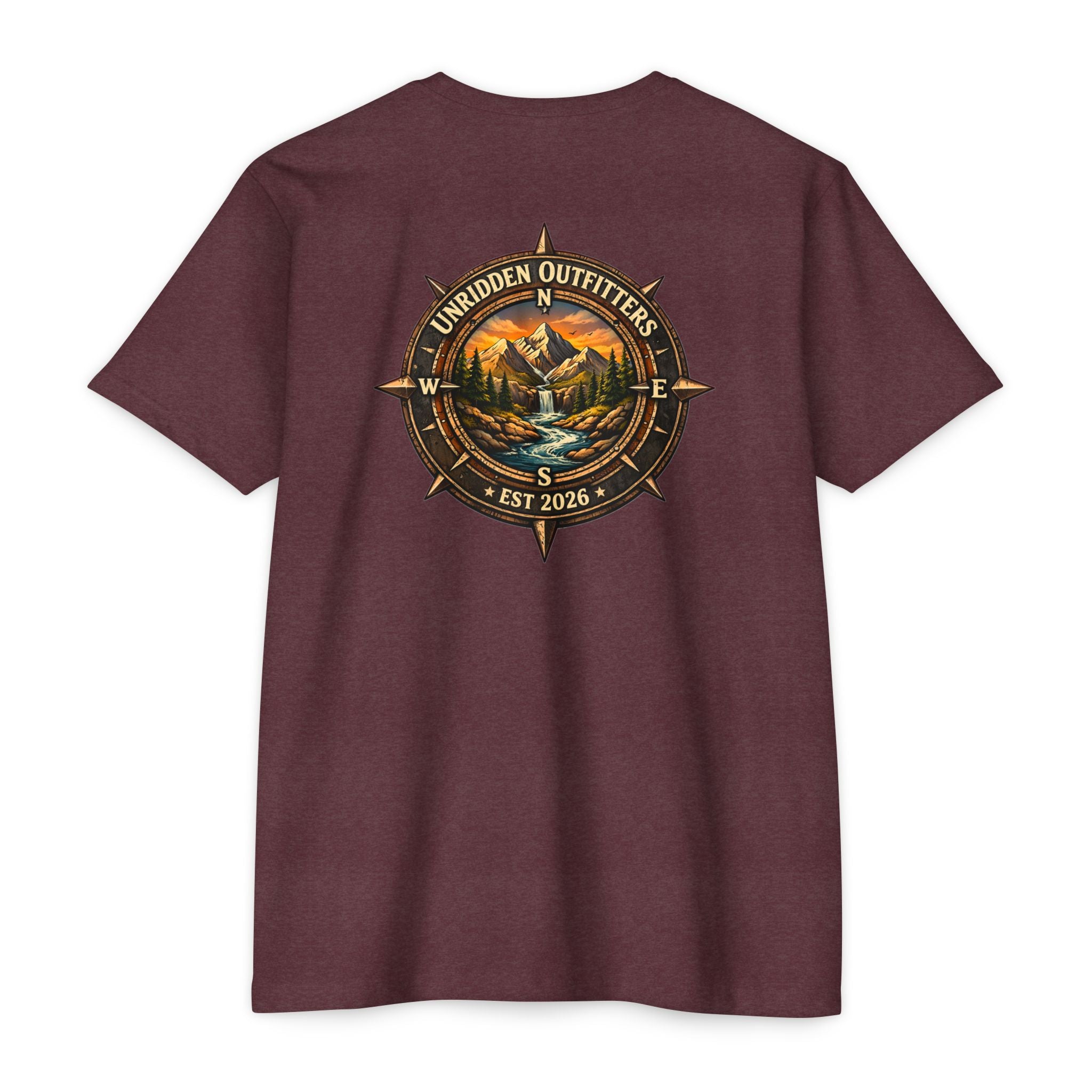 Unridden Outfitters Compass Mountain T-Shirt