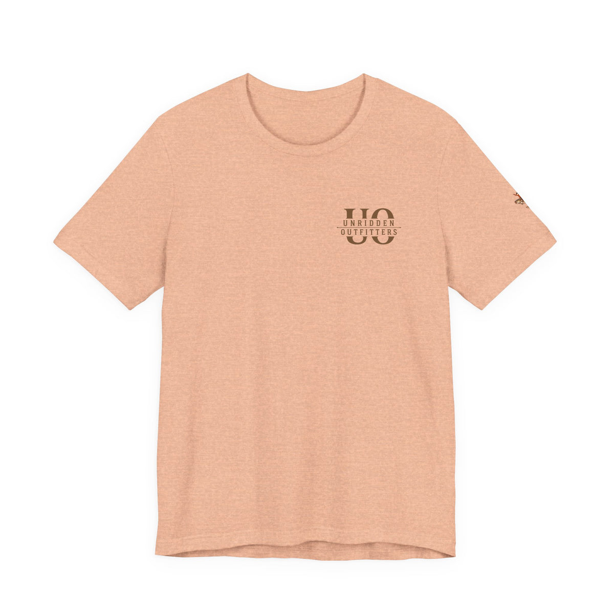 Outdoor Fishing Graphic Tee — “Unridden Outfitters” Logo T‑Shirt