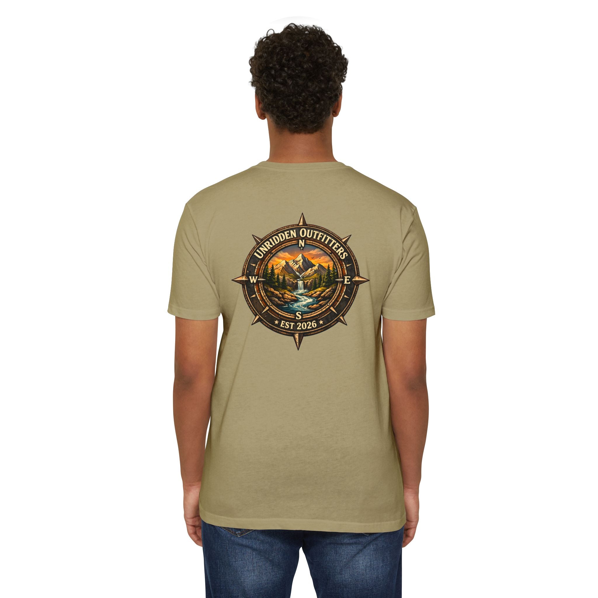 Unridden Outfitters Compass Mountain T-Shirt