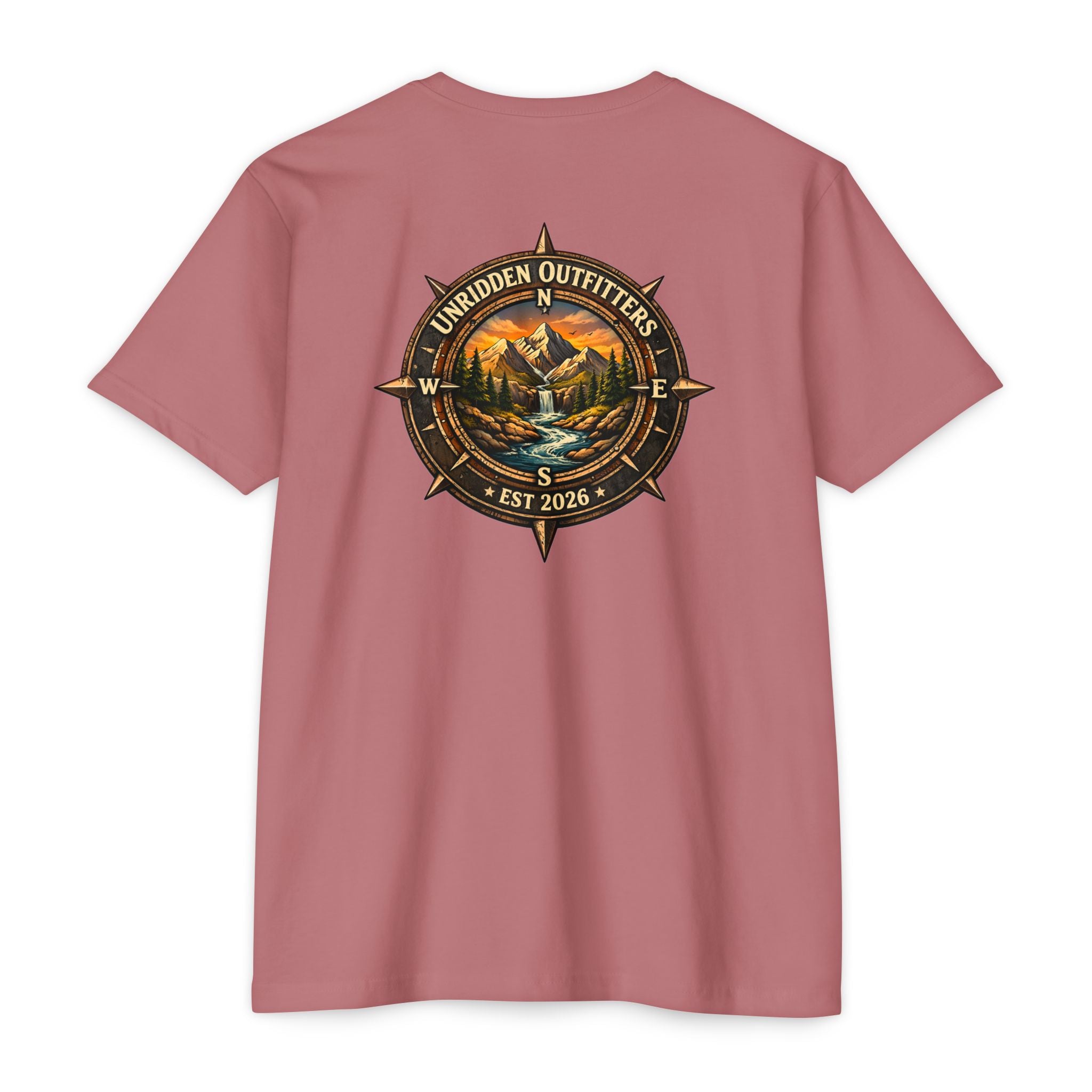 Unridden Outfitters Compass Mountain T-Shirt