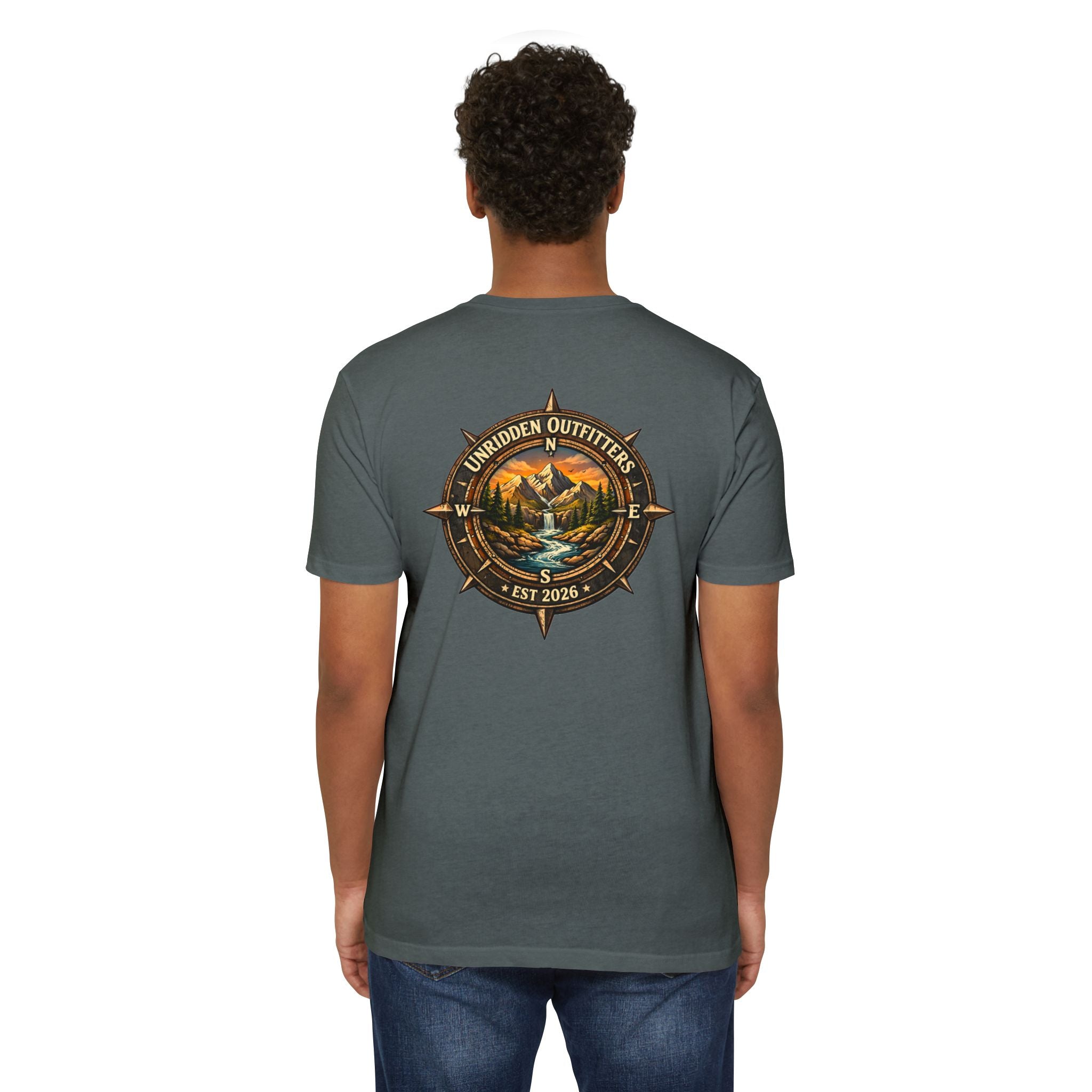 Unridden Outfitters Compass Mountain T-Shirt